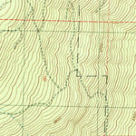 United States Geological Survey Akawa Butte, OR (1985, 24000-Scale) digital map
