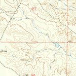United States Geological Survey Akers Ranch, MT (1963, 24000-Scale) digital map