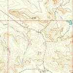 United States Geological Survey Akers Ranch, MT (1963, 24000-Scale) digital map