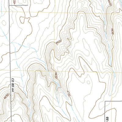 United States Geological Survey Akron, CO (2022, 24000-Scale) digital map