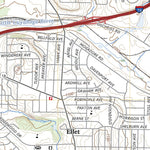 United States Geological Survey Akron East, OH (2023, 24000-Scale) digital map