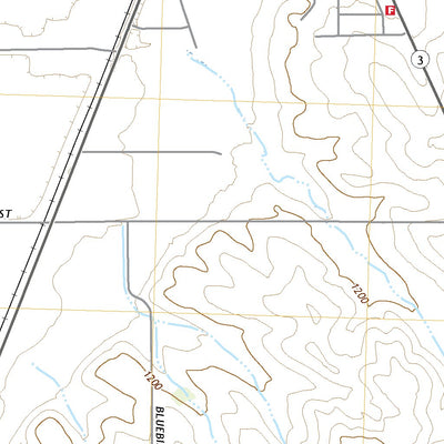 United States Geological Survey Akron, IA (2022, 24000-Scale) digital map