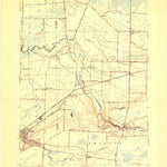 United States Geological Survey Akron, NY (1951, 24000-Scale) digital map