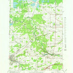 United States Geological Survey Akron, NY (1981, 25000-Scale) digital map
