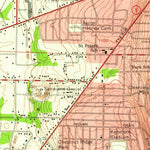 United States Geological Survey Akron West, OH (1958, 24000-Scale) digital map