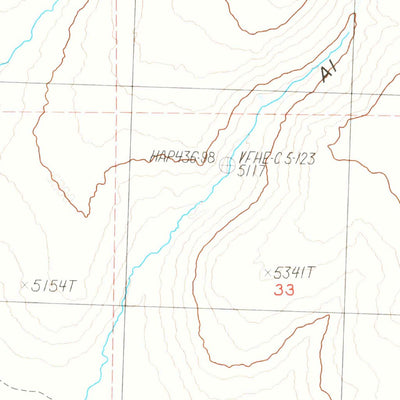 United States Geological Survey Al Shinn Canyon, CA (1989, 24000-Scale) digital map