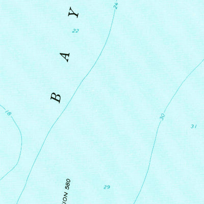 United States Geological Survey Alabaster, MI (1966, 24000-Scale) digital map