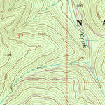 United States Geological Survey Aladdin Mountain, WA (1967, 24000-Scale) digital map