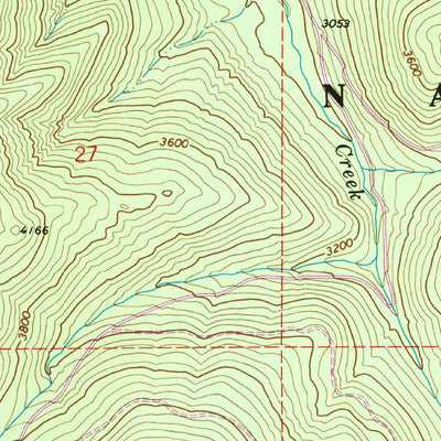 United States Geological Survey Aladdin Mountain, WA (1967, 24000-Scale) digital map