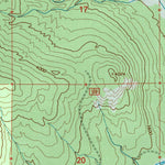United States Geological Survey Aladdin Mountain, WA (1992, 24000-Scale) digital map