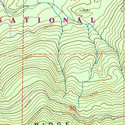United States Geological Survey Aladdin, WA (1966, 24000-Scale) digital map
