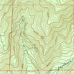 United States Geological Survey Aladdin, WA (1966, 24000-Scale) digital map