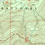 United States Geological Survey Aladdin, WA (1992, 24000-Scale) digital map