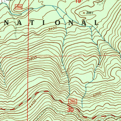 United States Geological Survey Aladdin, WA (1992, 24000-Scale) digital map