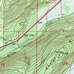 United States Geological Survey Aladdin, WA (1992, 24000-Scale) digital map