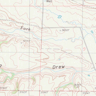United States Geological Survey Aladdin, WY (1984, 24000-Scale) digital map
