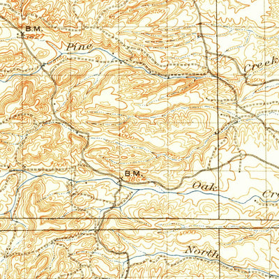 United States Geological Survey Aladdin, WY-SD-MT (1901, 125000-Scale) digital map