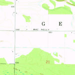United States Geological Survey Alamando, MI (1973, 24000-Scale) digital map