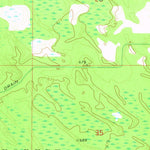 United States Geological Survey Alamando, MI (1973, 24000-Scale) digital map