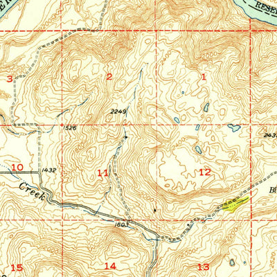United States Geological Survey Alameda Flat, WA (1952, 62500-Scale) digital map