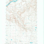 United States Geological Survey Alameda Flat, WA (1989, 24000-Scale) digital map