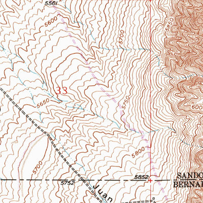 United States Geological Survey Alameda, NM (1960, 24000-Scale) digital map