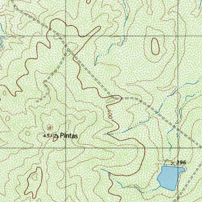 United States Geological Survey Alamito Creek NE, TX (1980, 24000-Scale) digital map