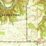 United States Geological Survey Alamo, IN (1949, 24000-Scale) digital map