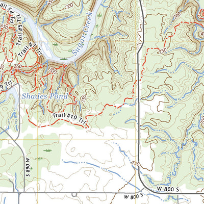 United States Geological Survey Alamo, IN (2022, 24000-Scale) digital map