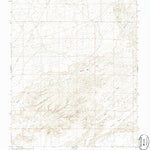 United States Geological Survey Alamo Mesa West, NM (1966, 24000-Scale) digital map