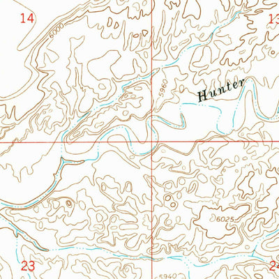 United States Geological Survey Alamo Mesa West, NM (1966, 24000-Scale) digital map