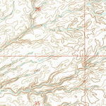 United States Geological Survey Alamo Mesa West, NM (1966, 24000-Scale) digital map
