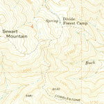 United States Geological Survey Alamo Mountain, CA (1958, 24000-Scale) digital map