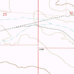 United States Geological Survey Alamo Mountain NE, NM (1975, 24000-Scale) digital map