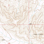 United States Geological Survey Alamo Mountain NE, NM (1975, 24000-Scale) digital map