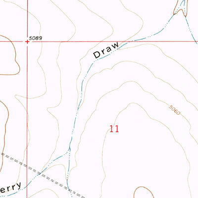 United States Geological Survey Alamo Mountain, NM-TX (1975, 24000-Scale) digital map