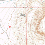 United States Geological Survey Alamo Mountain, NM-TX (1975, 24000-Scale) digital map