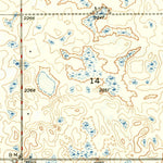 United States Geological Survey Alamo NE, ND (1948, 24000-Scale) digital map