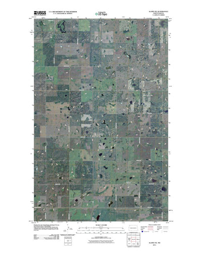 United States Geological Survey Alamo NE, ND (2011, 24000-Scale) digital map