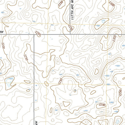 United States Geological Survey Alamo NE, ND (2020, 24000-Scale) digital map