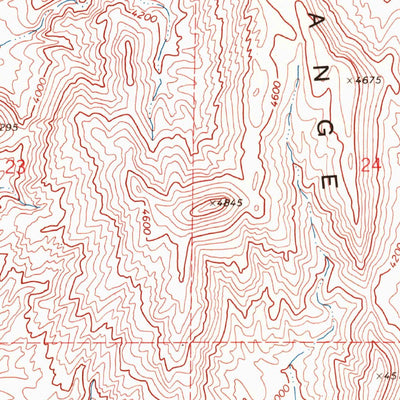 United States Geological Survey Alamo SE, NV (1969, 24000-Scale) digital map