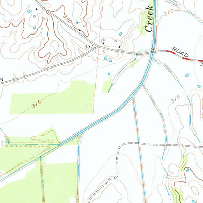 United States Geological Survey Alamo, TN (1964, 24000-Scale) digital map
