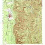 United States Geological Survey Alamogordo, NM (1950, 62500-Scale) digital map