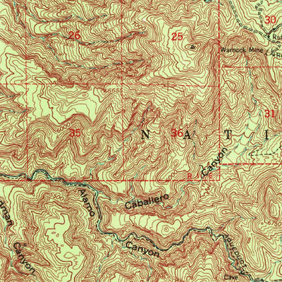 United States Geological Survey Alamogordo, NM (1950, 62500-Scale) digital map