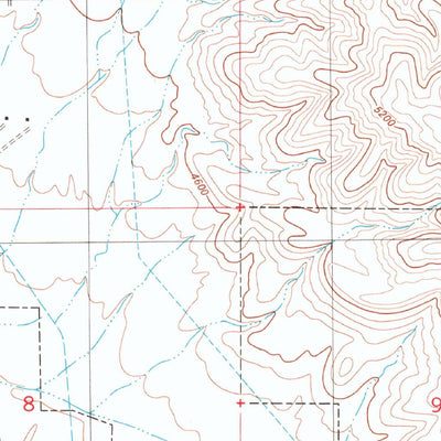 United States Geological Survey Alamogordo North, NM (1981, 24000-Scale) digital map