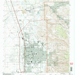 United States Geological Survey Alamogordo North, NM (2004, 24000-Scale) digital map