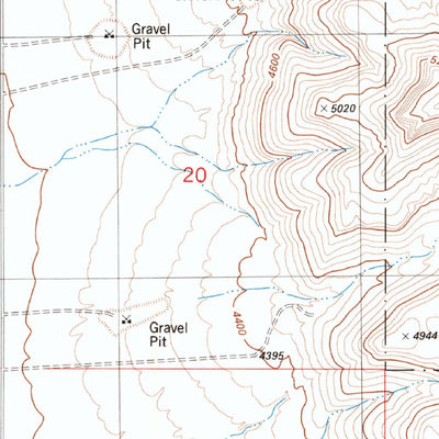 United States Geological Survey Alamogordo South, NM (1981, 24000-Scale) digital map