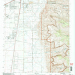 United States Geological Survey Alamogordo South, NM (2004, 24000-Scale) digital map