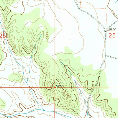 United States Geological Survey Alamosa Creek, NM (1964, 24000-Scale) digital map