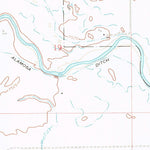 United States Geological Survey Alamosa East, CO (1966, 24000-Scale) digital map